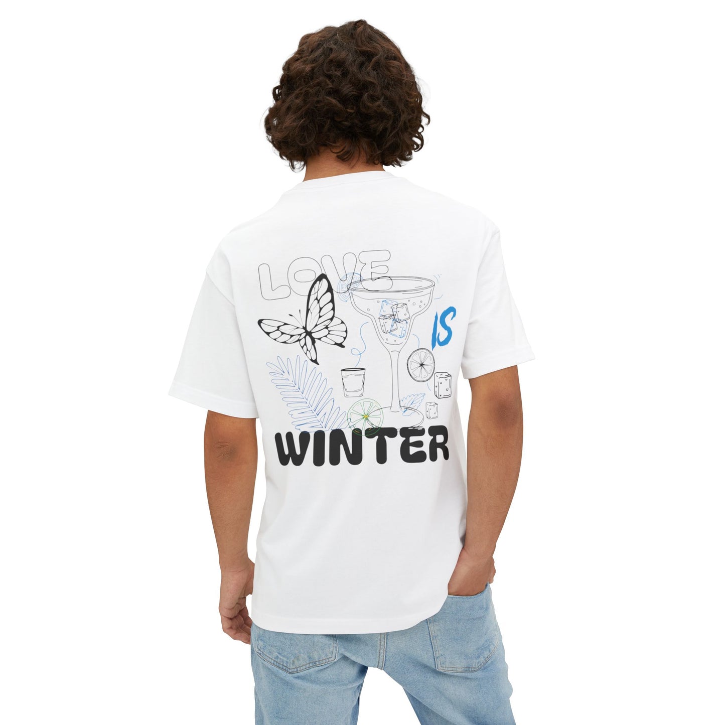 Love is Winter Unisex Oversized