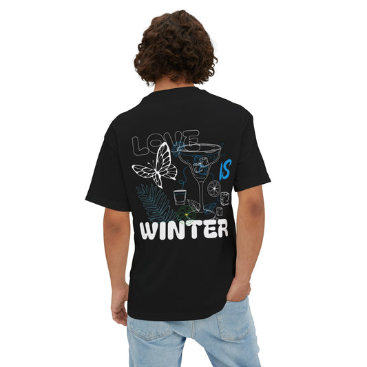 Love is Winter Unisex Oversized