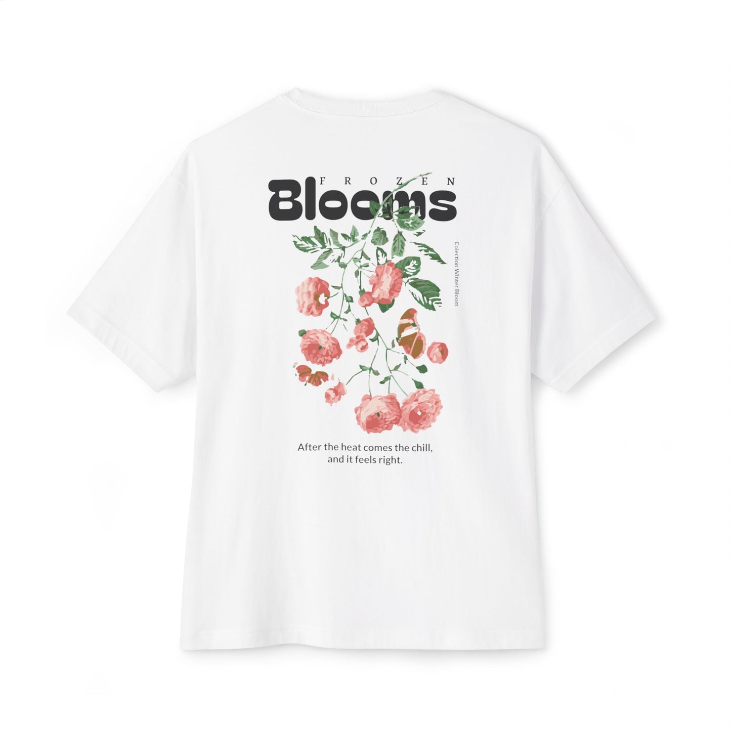 Frozen Blooms Unisex Oversized