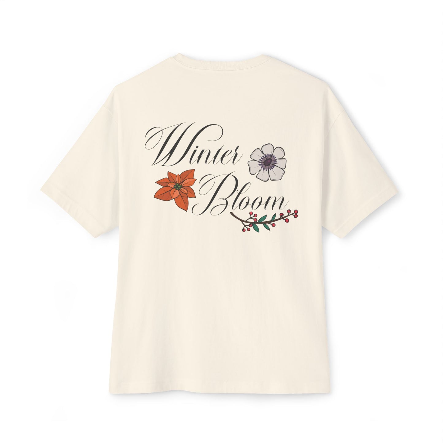 Winter Bloom Unisex Oversized