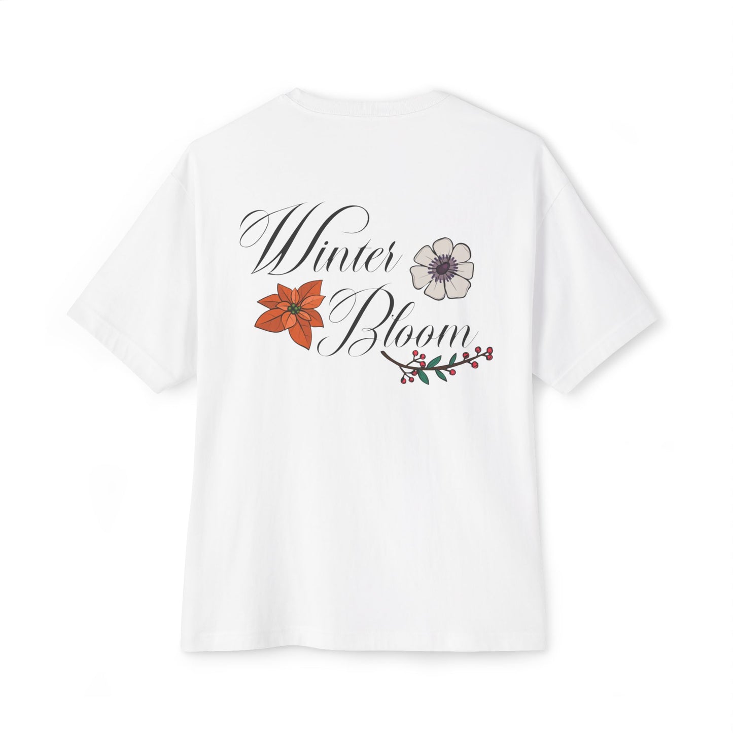 Winter Bloom Unisex Oversized