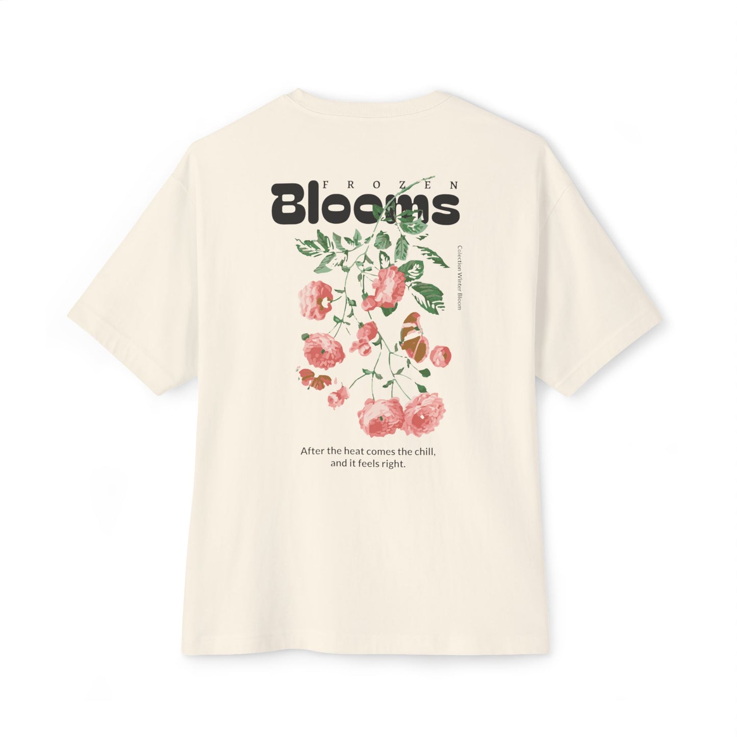 Frozen Blooms Unisex Oversized